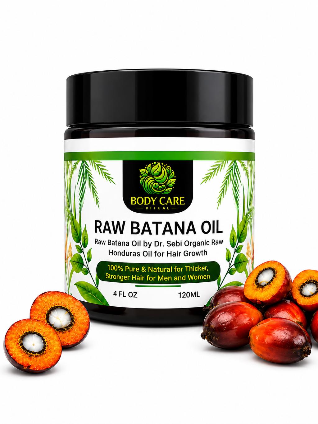 100% Pure Raw Batana Oil – 4 oz